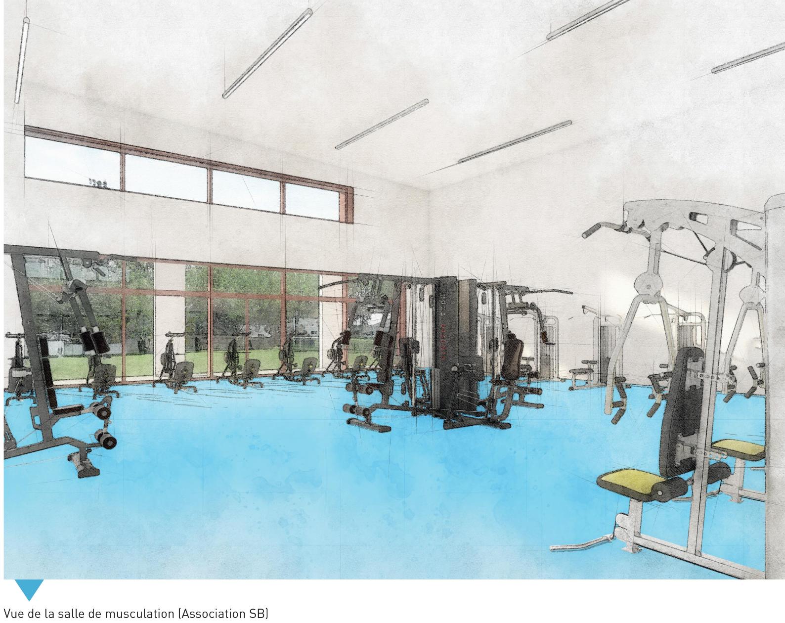 Concours pour la conception-réalisation d’un centre de formation et de performance pour l’Aviron Bayonnais Complexe Jean Dauger — vue 9